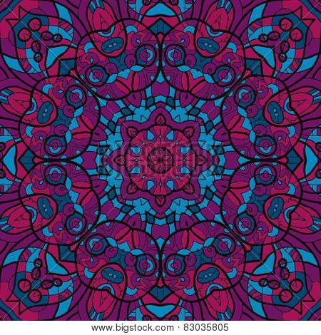 Morrocan carpet. Background vintage texture vector. Fabric illustration