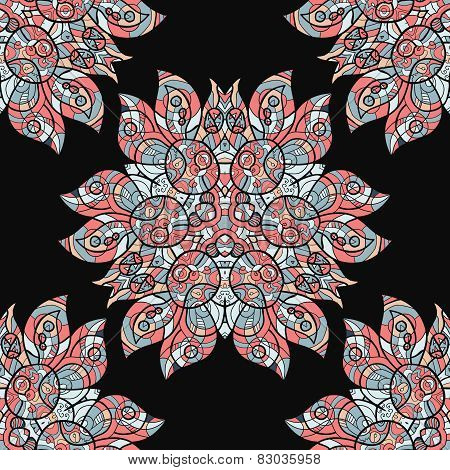 Background vintage texture vector. Fabric illustration.