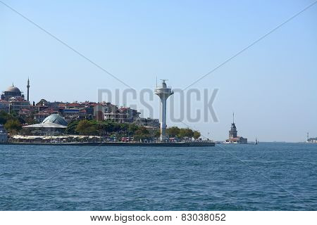Uskudar From Bosphorus