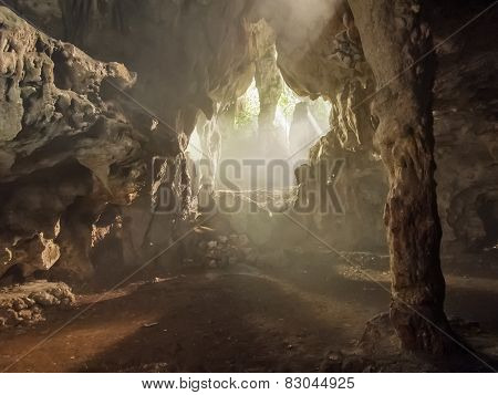 Ambrosio Cave At Cuba
