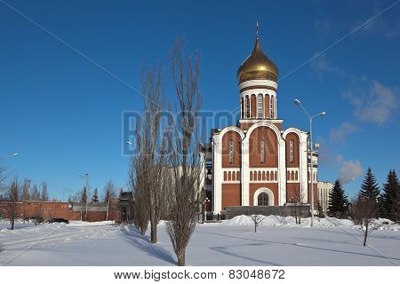 Temple of Dmitry Donskoy, Nizhny Tagil. Sverdlovsk region. Russia.