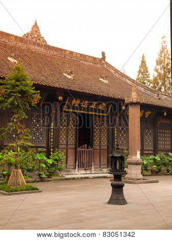 Wenshu Buddhist Monastery in Chengdu
