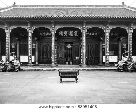 Wenshu Buddhist Monastery in Chengdu