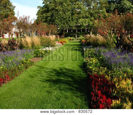 jardim de flores