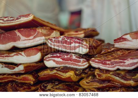 Cured Bacon Stack