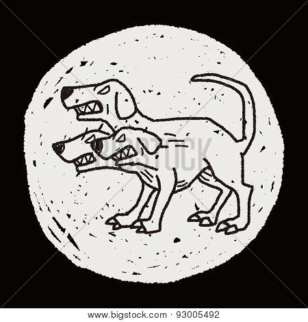 Cerberus Doodle