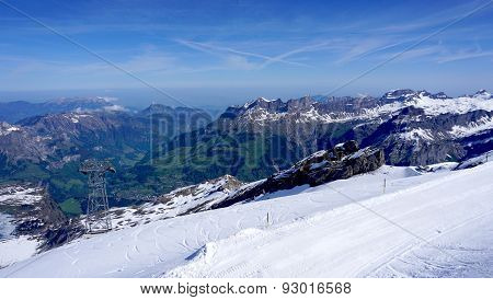 Titlis Snow Mountains Switzerland