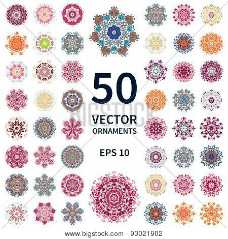 Vector ornaments set