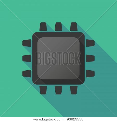 Black Cpu Icon