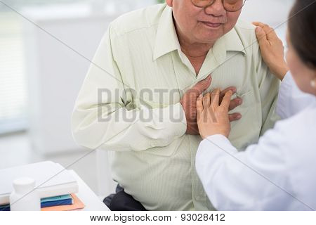 Pain in heart
