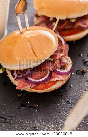 Delicious burger