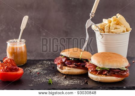Delicious burger