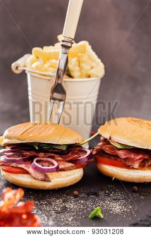 Delicious burger