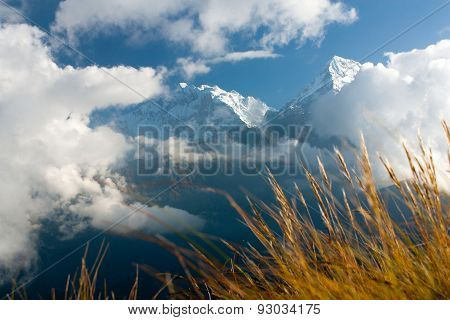 View From Poon Hill View Point To Annapurna Hymal