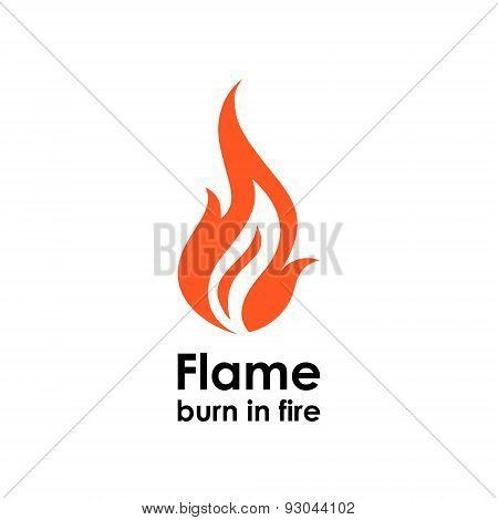 Flame icon