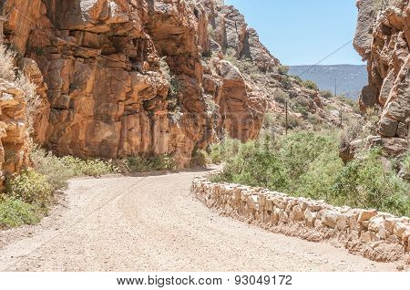 Geological Formations In The Swartberg