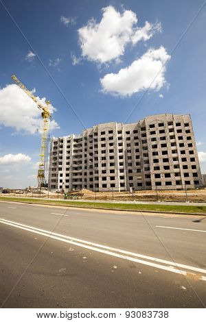 construction of the new house