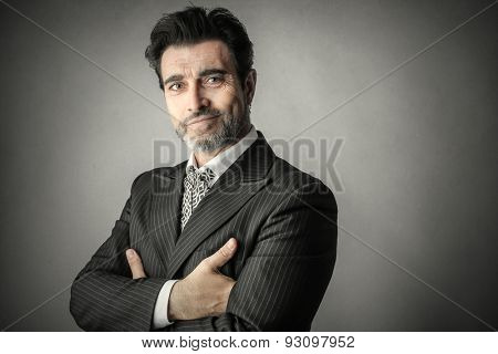 Handsome businessman
