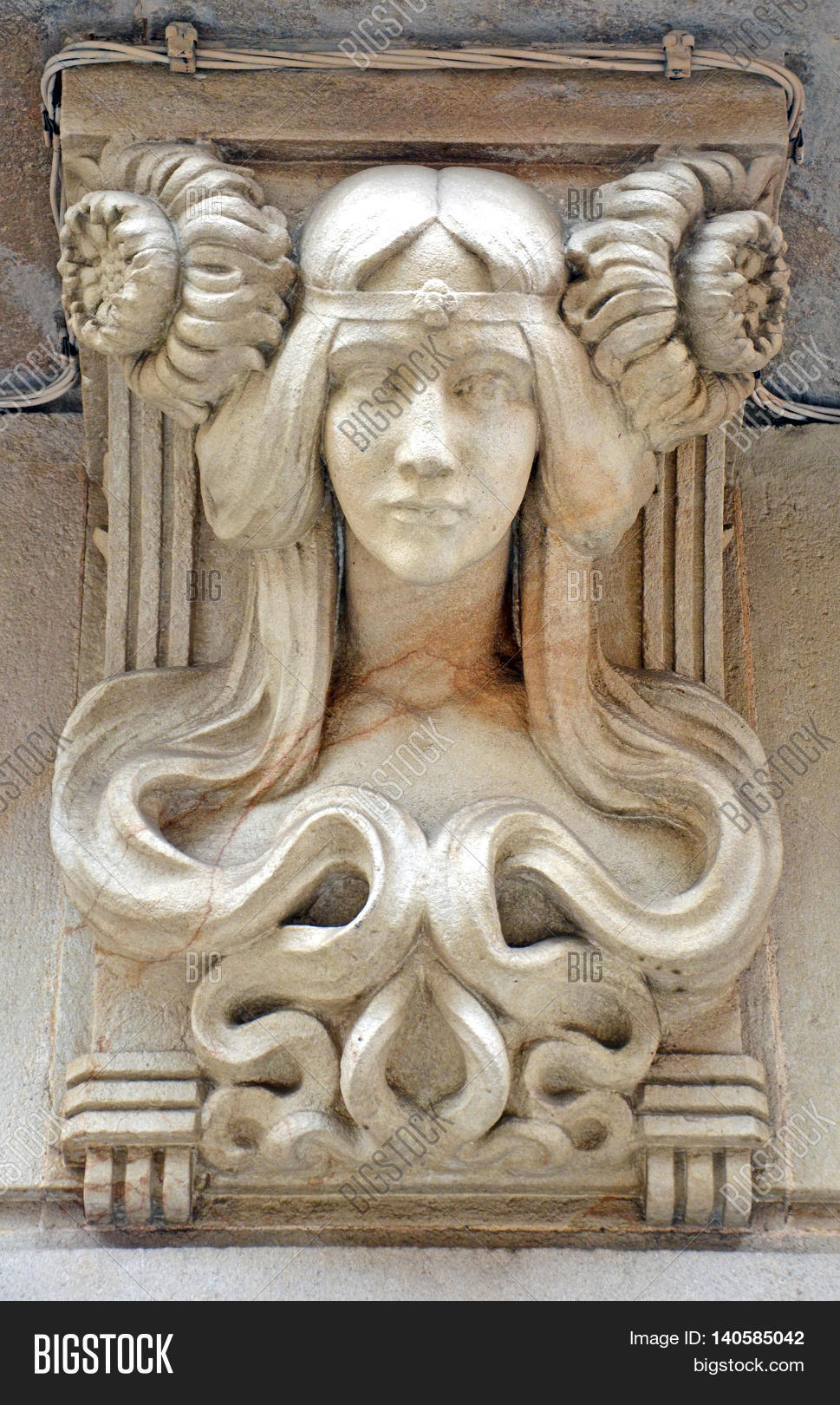 Art Nouveau Female Image & Photo (Free Trial) Bigstock