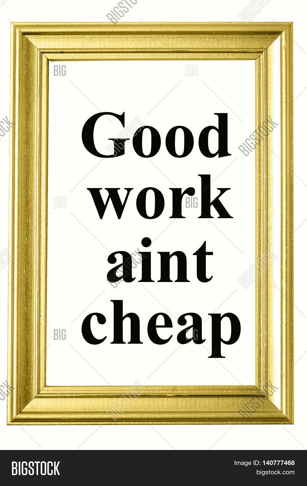Text Good Work Aint Image & Photo (Free Trial) Bigstock