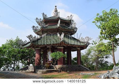 Chau Thoi temple in Binh Duong province Vietnam