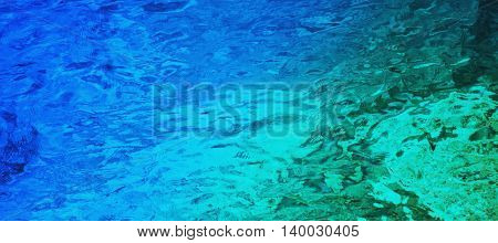 Ocean water texture background (nature, holiday, trvel)