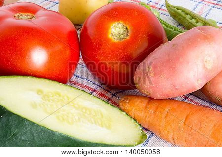 Healty Colorfull Kitchen