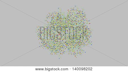 Hemoglobin or haemoglobin is the iron-containing oxygen-transport metalloprotein in the red blood cells of all vertebrates as well as the tissues of some invertebrates. 3d illustration