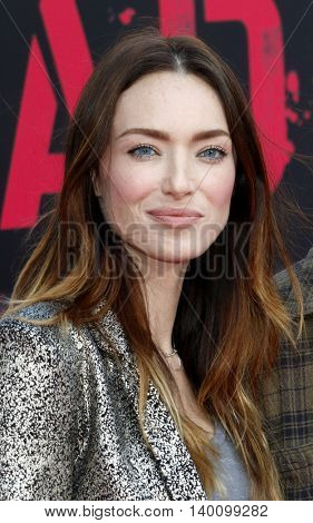 Cassi Colvin at the Los Angeles premiere of 'Bad Moms' held at the Mann Village Theater in Westwood, USA on July 26, 2016.