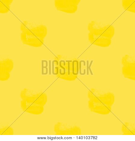 Watercolor abstract blot in the form of clouds seamless pattern.