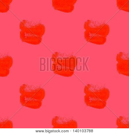 Watercolor abstract blot in the form of clouds seamless pattern.