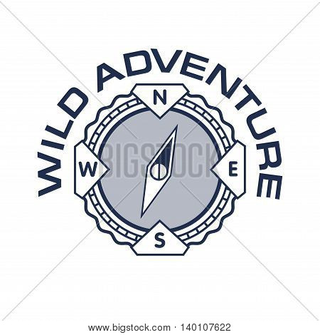 Tourism, Adventure Travel vector logo symbol template
