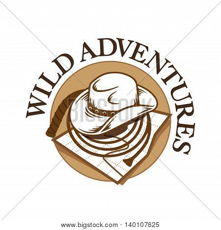 Tourism, Adventure Travel vector logo symbol template