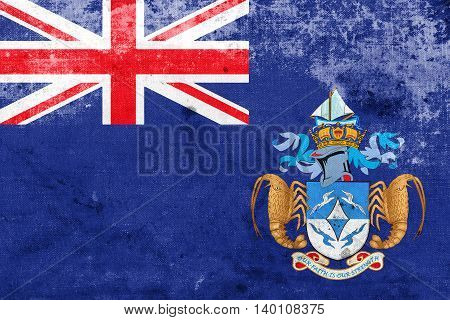 Flag Of Tristan Da Cunha (part Of Saint Helena, Ascension And Tr
