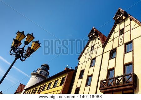 Fish village in Kaliningrad city, Russia
