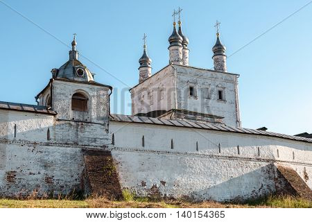 Goritsky Monastery of Dormition in Pereslavl Zalessky. Church of All Saints of 1670 of construction.