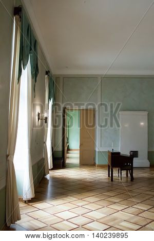 St. Petersburg, Russia-aprel 24 2016: A Communicating Room Of Lyceum In Pushkin.