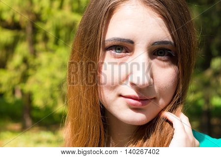 Beautiful face beautiful models. Shoot in summer 2016