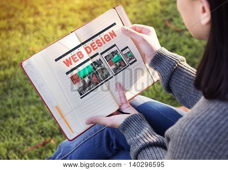 Web Design Technology Browsing Programming Concept