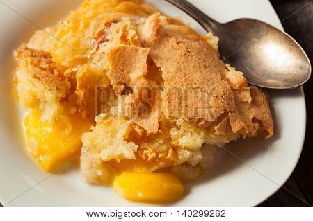 Delicious Homemade Peach Cobbler
