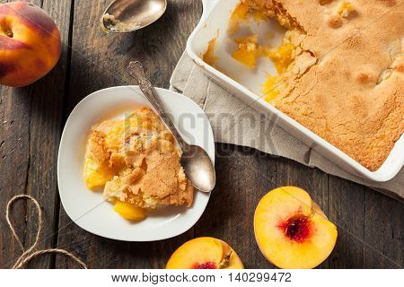 Delicious Homemade Peach Cobbler