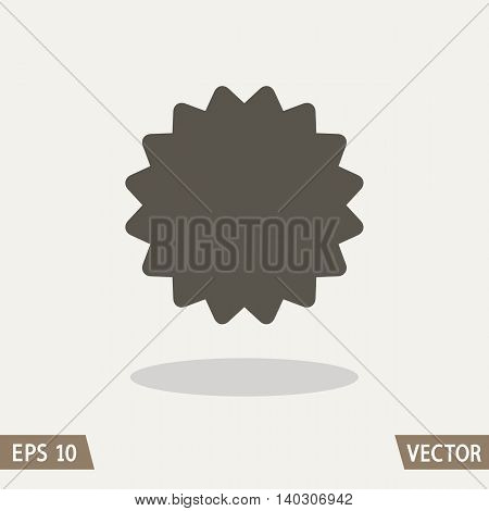 Starburst Icon sign icon. Vector illustration for web and commercial use.