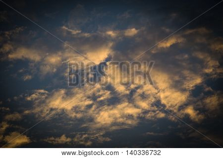 the Clouds is twilight times background beauty