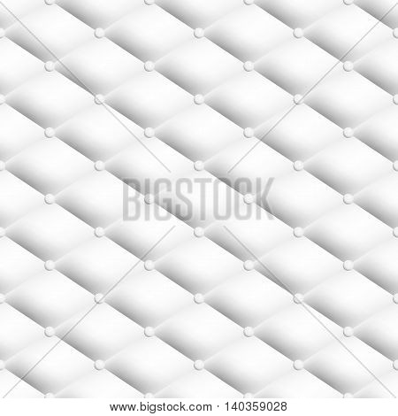 Abstract background, seamless pattern of chesterfield style luxury leather. Vector EPS10.