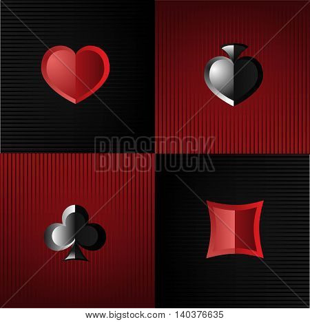Seamless Pattern On Poker