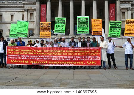 Muslim Protest Terrorism