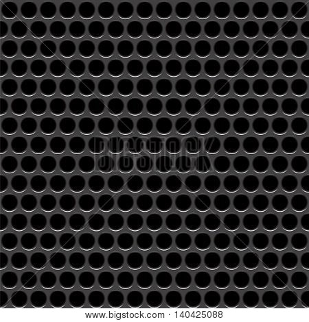 Speaker grille. Vector seamless pattern. Abstract geometric background