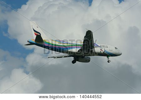 Hs-pgy Airbus A319-100 Of Bangkok Airway.