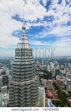 Kuala Lumpur Metropolitan City view of Malaysia