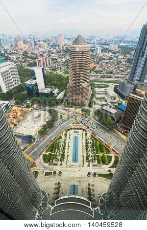 Kuala Lumpur Metropolitan City view of Malaysia